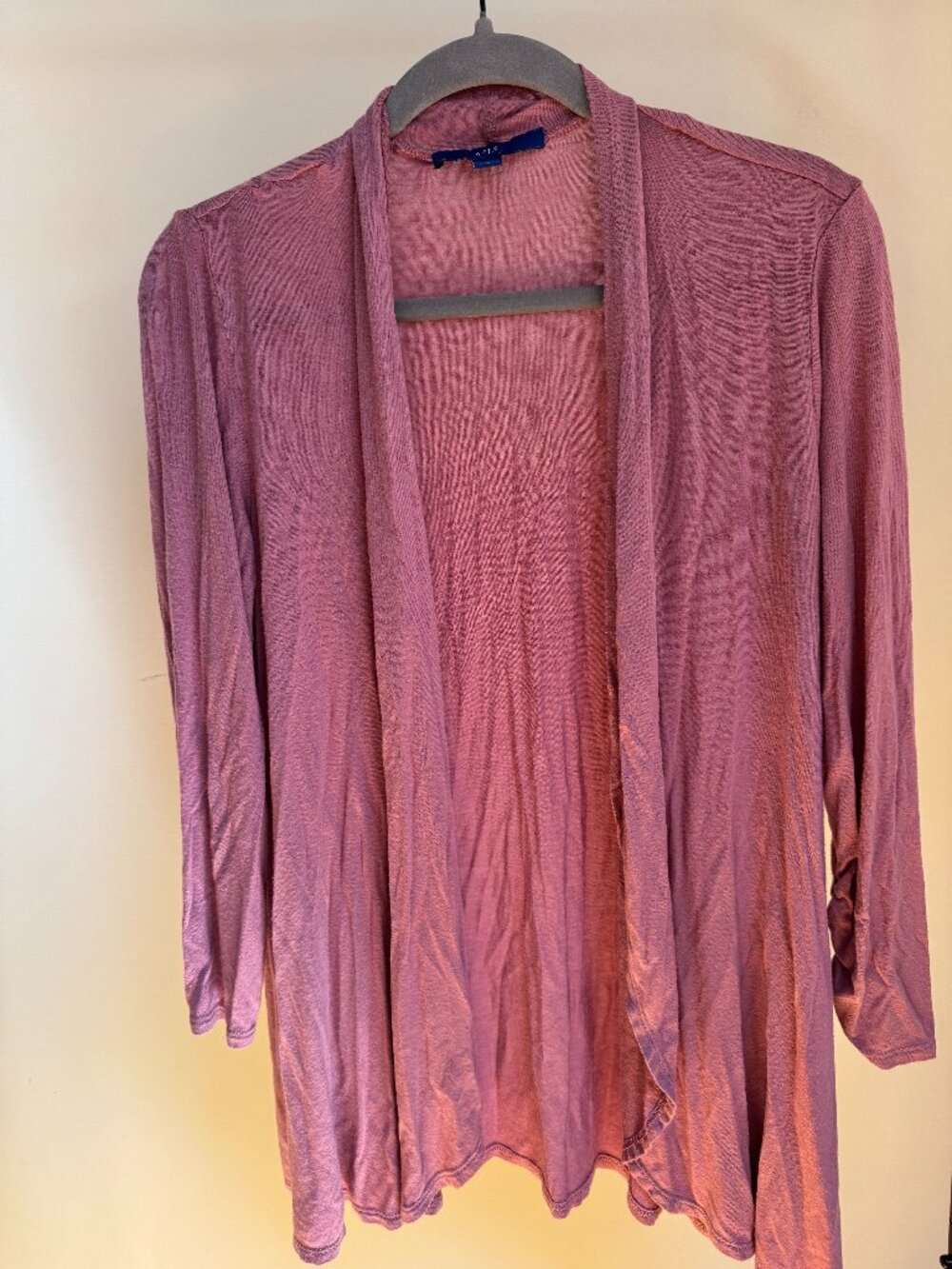 Apt. 9 Lightweight Cardigan with 3/4 Sleeves
